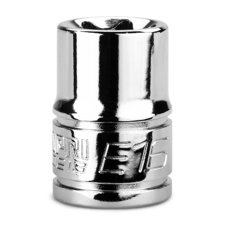 Capri Tools 3/8 in Drive E16 External Star Socket 3-0213